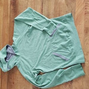 Boys Wonder Nation XL (14-16) green/gray hoodie